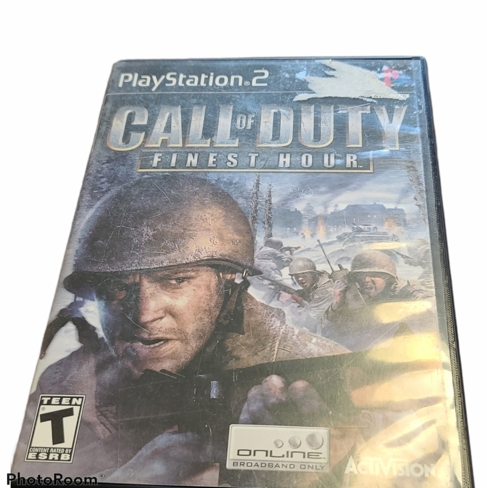 PS2 COD Call of Duty Finest Hour game